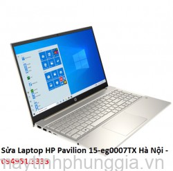 Sửa Laptop HP Pavilion 15-eg0007TX, Core i7-1165G7