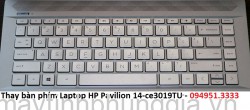 Thay bàn phím Laptop HP Pavilion 14-ce3019TU