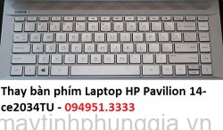 Thay bàn phím Laptop HP Pavilion 14-ce2034TU