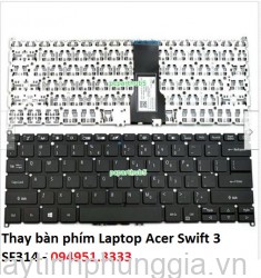 Thay bàn phím Laptop Acer Swift 3 SF314