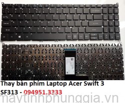 Thay bàn phím Laptop Acer Swift 3 SF313
