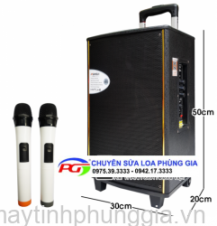 Sửa Loa kéo karaoke Sansui SA1-10