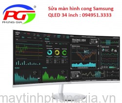 Sửa màn hình cong Samsung QLED LC34J791WTEXXV 34 inch