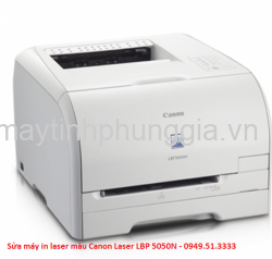 Sửa máy in laser màu Canon Laser LBP 5050N