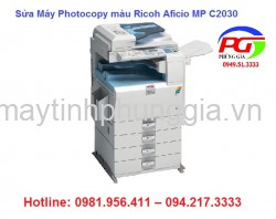 Sửa Máy Photocopy màu Ricoh Aficio MP C2030