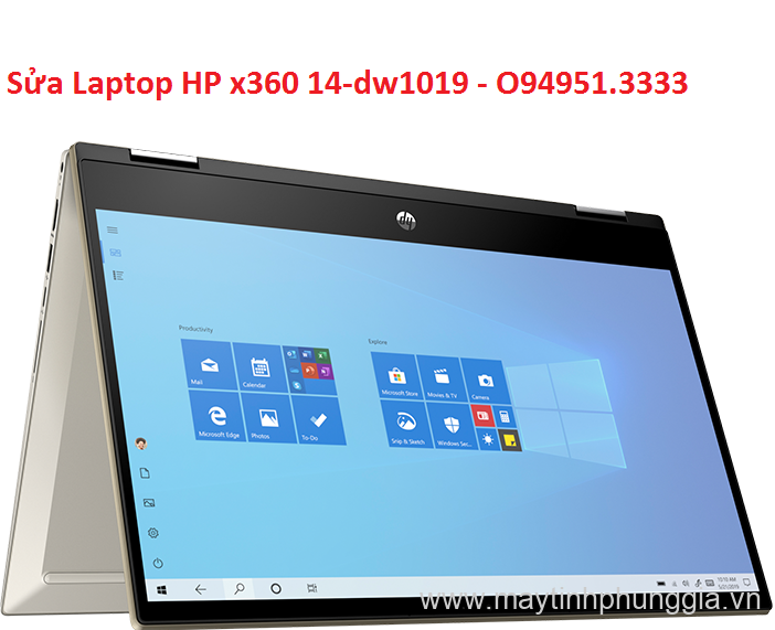Sửa Laptop HP Pavilion x360 14-dw1019 Core i7-1165G7