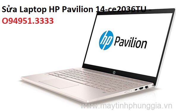 Sửa Laptop HP Pavilion 14-ce2036TU Core i3-8145U