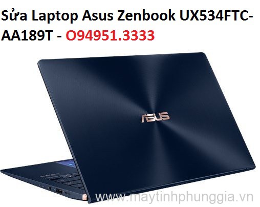 Sửa Laptop Asus Zenbook UX534FTC-AA189T Core i7-10510U