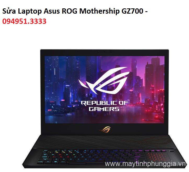 Sửa Laptop Asus ROG Mothership GZ700 Core i9-9980HK