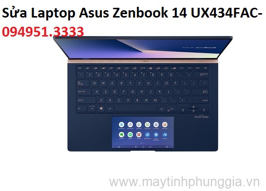 Sửa Laptop Asus Zenbook 14 UX434FAC-A6064T Core i5-10210U