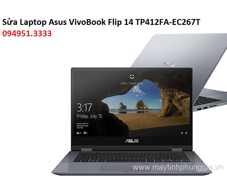 Sửa Laptop Asus VivoBook Flip 14 TP412FA-EC267T Core i5-8265U
