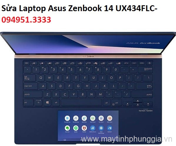 Sửa Laptop Asus Zenbook 14 UX434FLC-A6143T Core i5-10210U