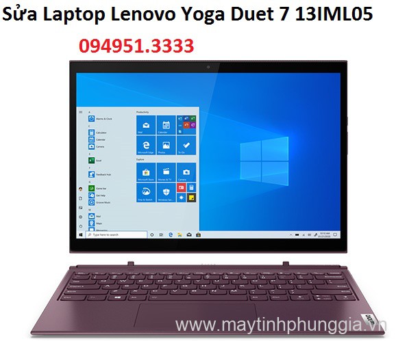 Sửa Laptop Lenovo Yoga Duet 7 13IML05 Core i7-10510U