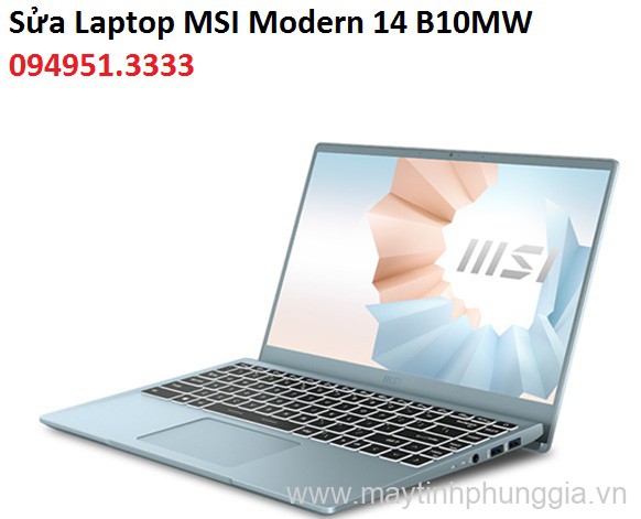 Sửa Laptop MSI Modern 14 B10MW Core i3-10110U