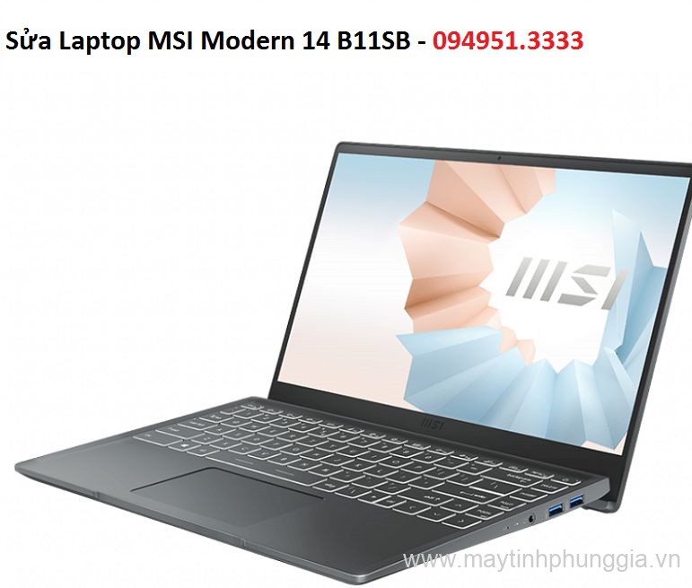 Sửa Laptop MSI Modern 14 B11SB Core i5-1135G7