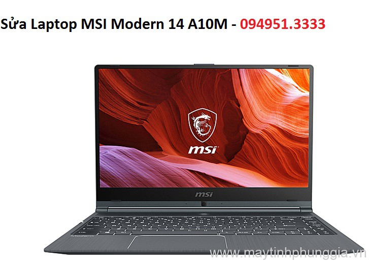 Sửa Laptop MSI Modern 14 A10M Core i7-10510U