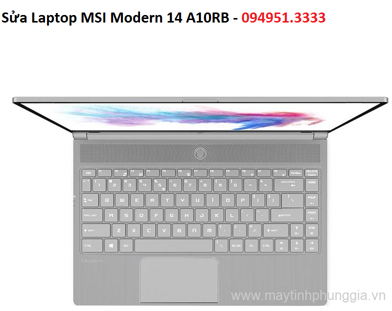 Sửa Laptop MSI Modern 14 A10RB Core i7-10510U