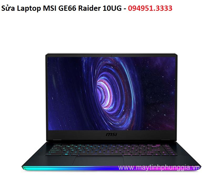 Sửa Laptop MSI GE66 Raider 10UG Core I7-10870H