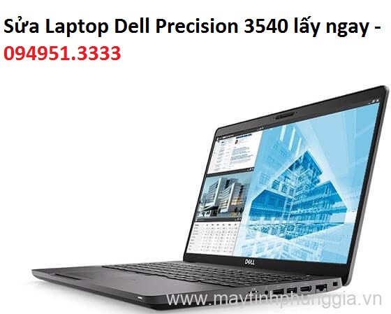 Sửa Laptop Dell Precision 3540, Core i7 8565U, Ổ cứng SSD 256GB