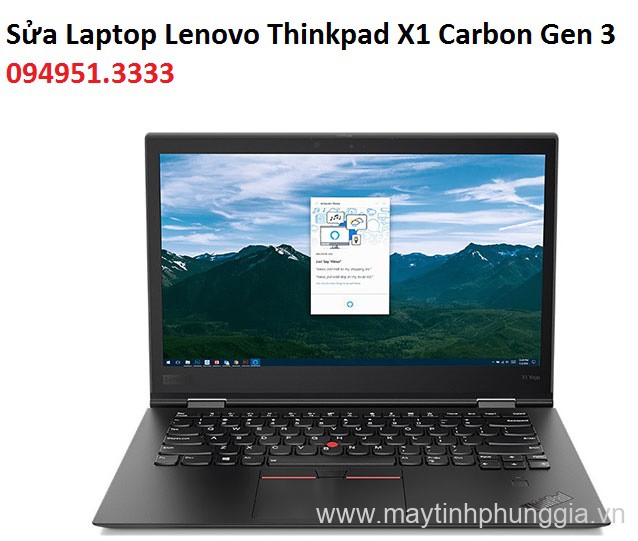 Sửa Laptop Lenovo Thinkpad X1 Carbon Gen 3, màn hình 14 inch cũ