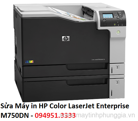 Sửa Máy in HP Color LaserJet Enterprise M750DN