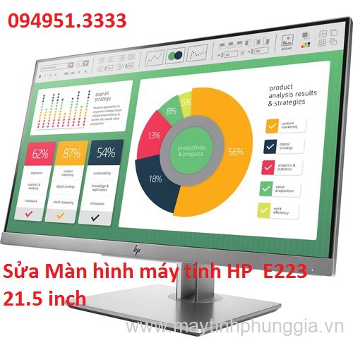 Sửa Màn hình máy tính HP EliteDisplay E223 21.5 inch