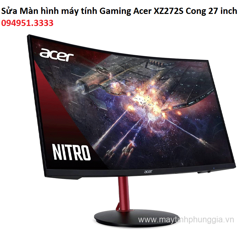 Sửa Màn hình máy tính Gaming Acer XZ272S Cong 27 inch