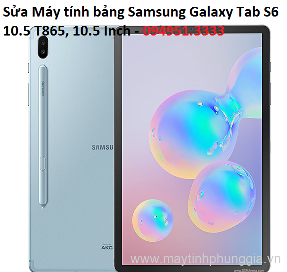 Sửa Máy tính bảng Samsung Galaxy Tab S6 10.5 T865, 10.5 Inch