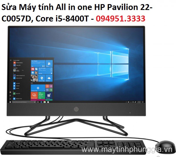 Sửa Máy tính All in one HP Pavilion 22-C0057D, Core i5-8400T