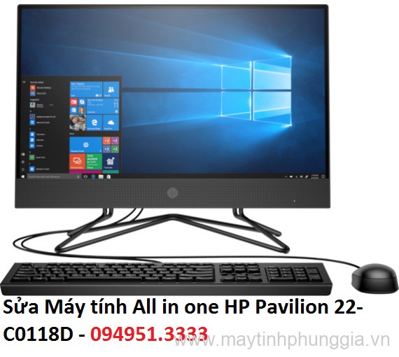 Sửa Máy tính All in one HP Pavilion 22-C0118D, giá rẻ Hà Nội