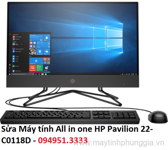 Sửa Máy tính All in one HP Pavilion 22-C0118D
