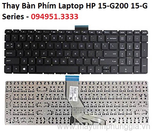 Thay Bàn Phím Laptop HP 15-G200 15-G Series