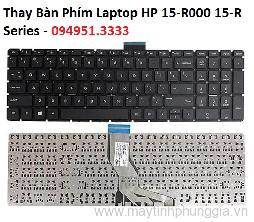 Thay Bàn Phím Laptop HP 15-R000 15-R Series