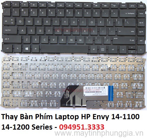 Thay Bàn Phím Laptop HP Envy 14-1100 14-1200 Series