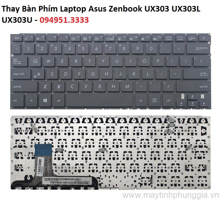 Thay Bàn Phím Laptop Asus Zenbook UX303 UX303L UX303U
