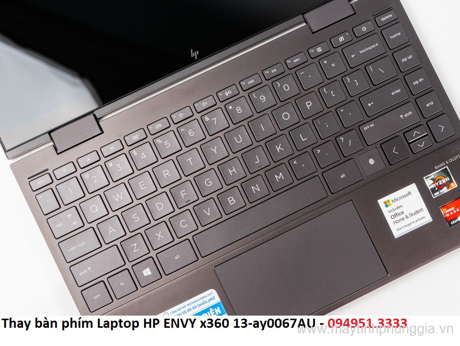 Thay bàn phím Laptop HP ENVY x360 13-ay0067AU