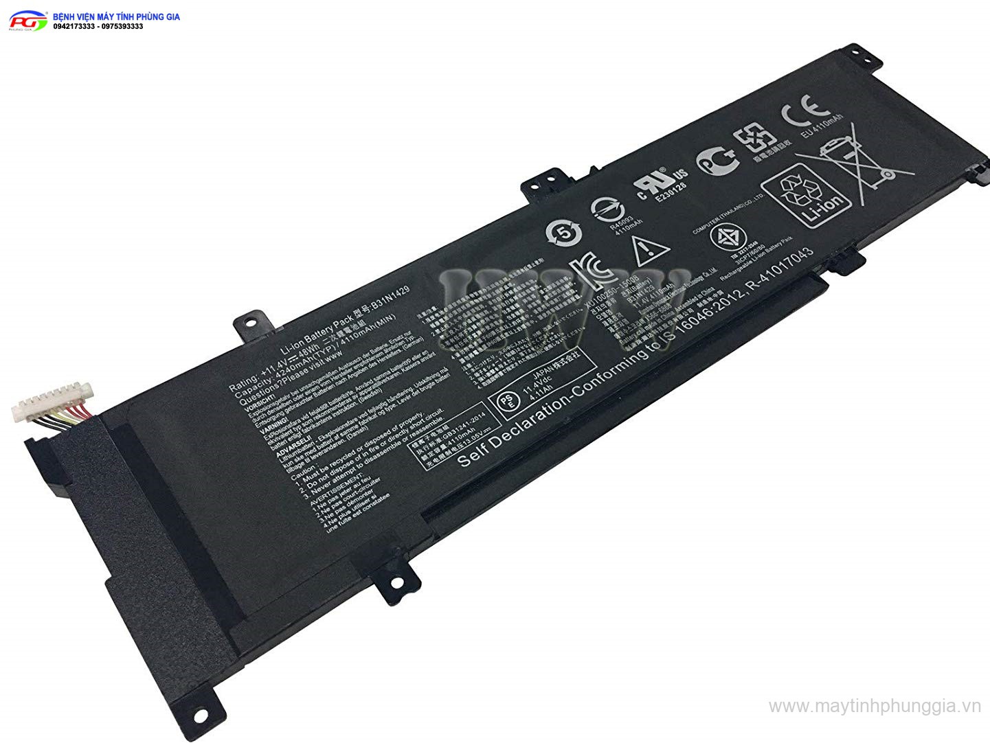 Bán pin Laptop Asus ROG Strix SCAR 17 G733QS Battery 90Wh 15.4V
