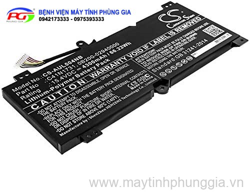 Bán pin Laptop Asus Rog SCAR II G715GV Battery 66Wh 15.4V