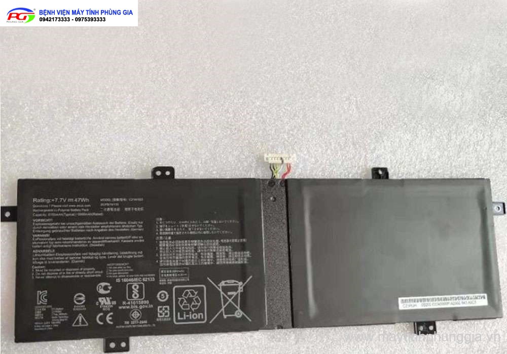 Bán pin Laptop Asus ZenBook 14 UX431FAC Battery 51W 7.7V