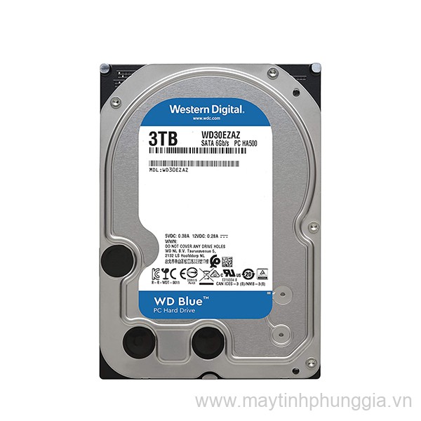 Sửa Ổ cứng HDD Western Blue WD30EZAZ 3Tb SATA3 5400rpm 256Mb