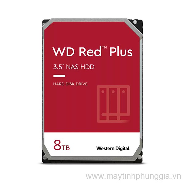 Sửa Ổ cứng Western Red Plus 8Tb 3.5 Inch 7200rpm 256Mb