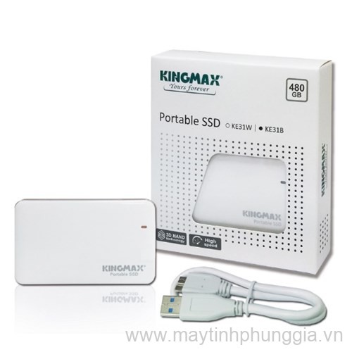 Sửa Ổ cứng di động SSD Kingmax KE31 480G USB3.1