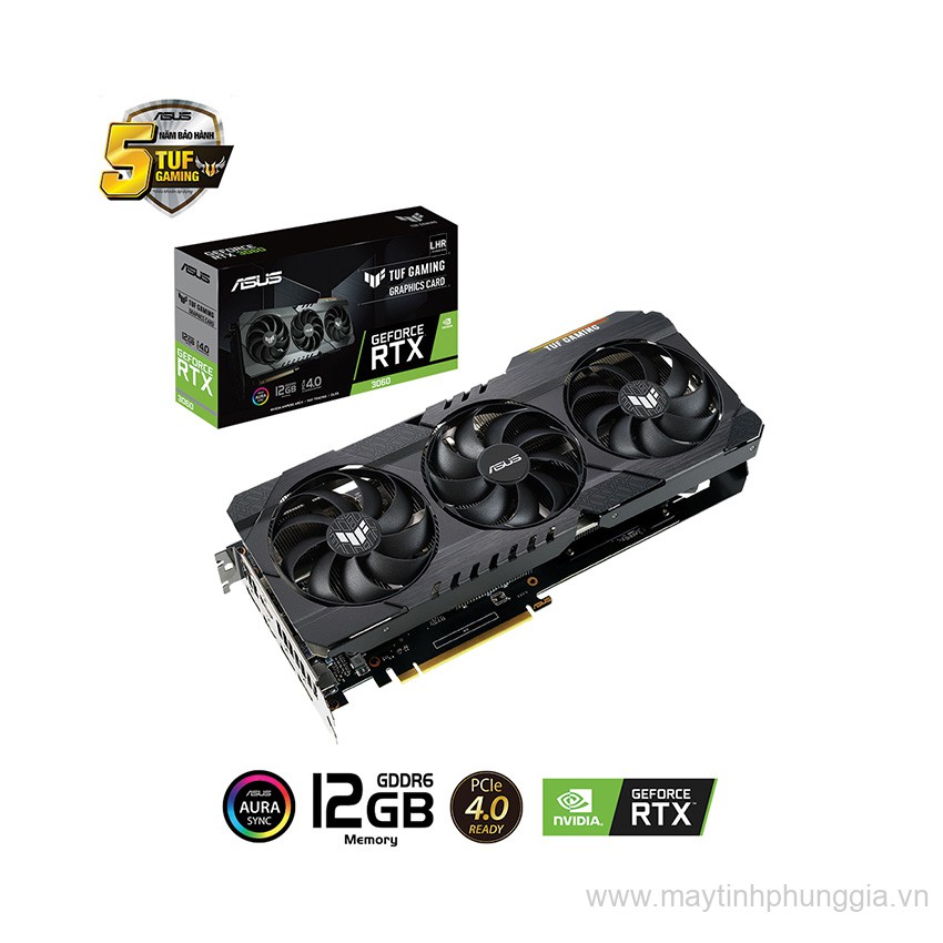 Sửa Card màn hình Asus TUF-RTX 3060-12G-V2-GAMING