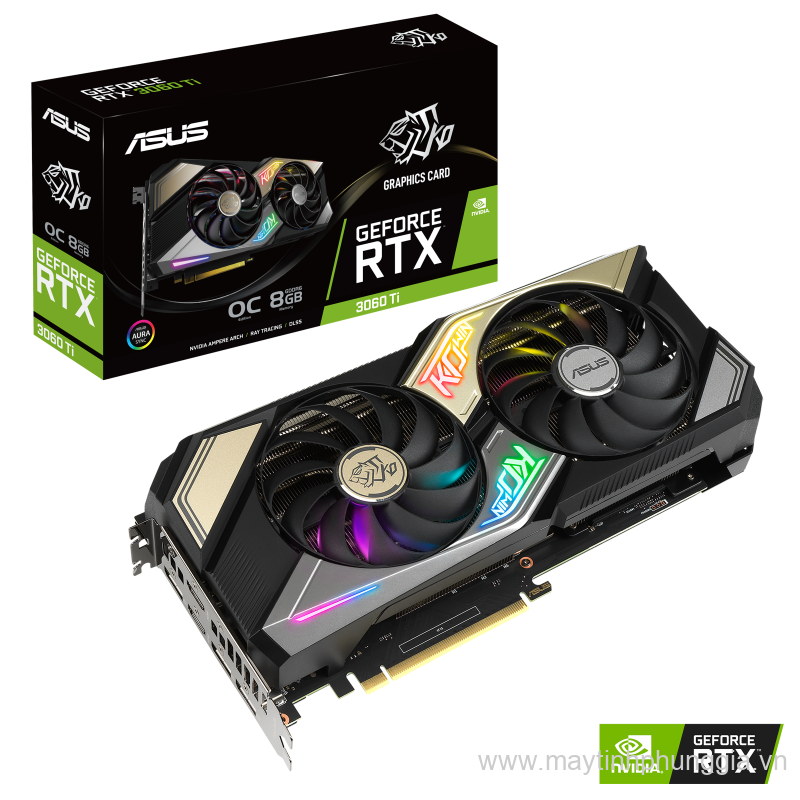 Sửa Card màn hình Asus KO-RTX 3060 Ti-O8G-V2-GAMING