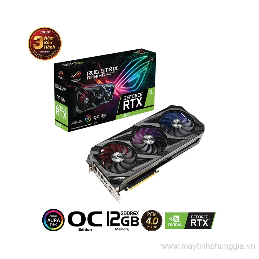 Sửa Card màn hình Asus ROG STRIX-RTX 3080 Ti-12G-GAMING