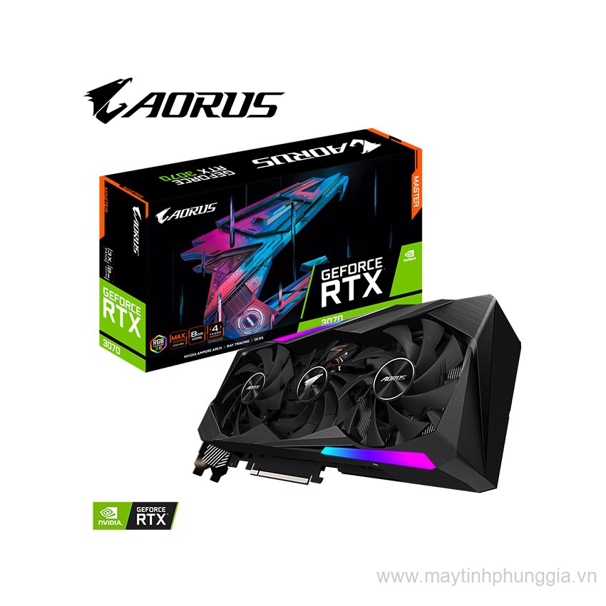 Sửa Card màn hình Gigabyte RTX 3070 AORUS MASTER - 8GD V2