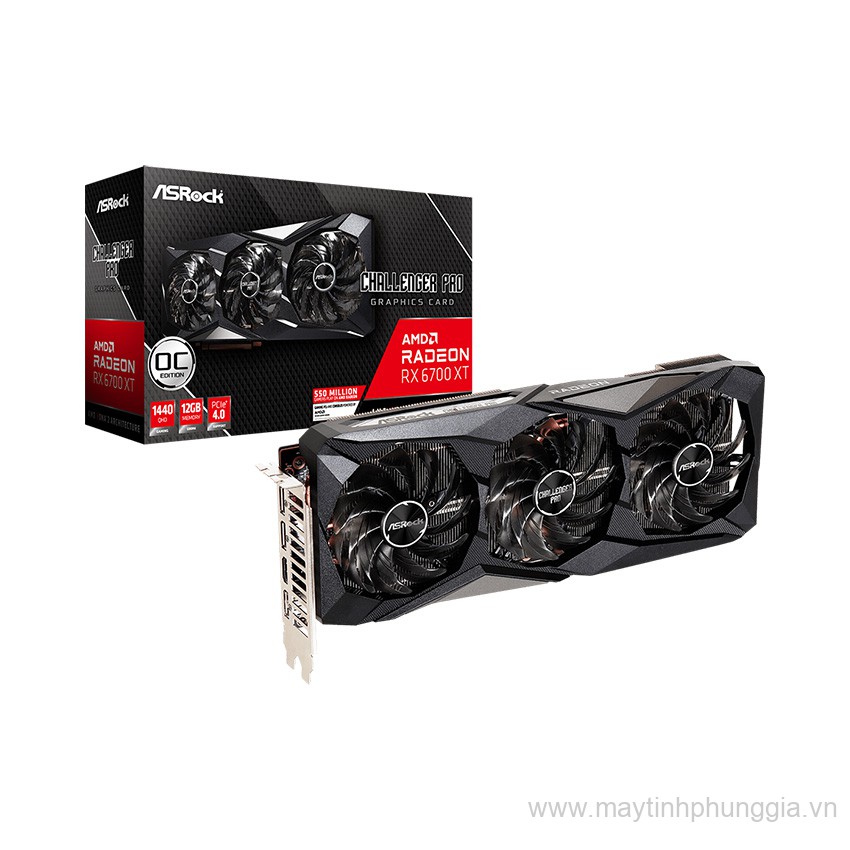 Sửa Card màn hình ASROCK RX 6700 XT Challenger Pro 12GB OC