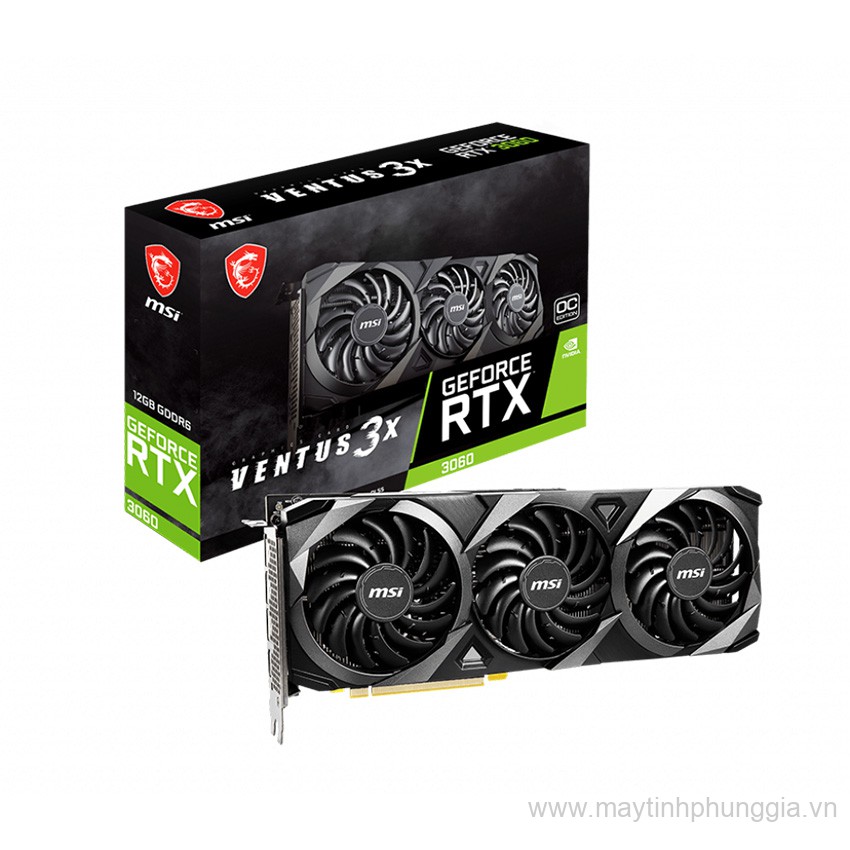 Sửa Card màn hình MSI RTX 3060 VENTUS 3X OC 12 GB