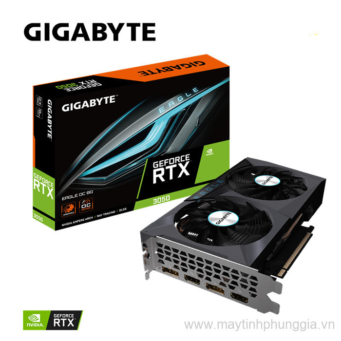Sửa Card màn hình Gigabyte RTX 3050 EAGLE OC 8G