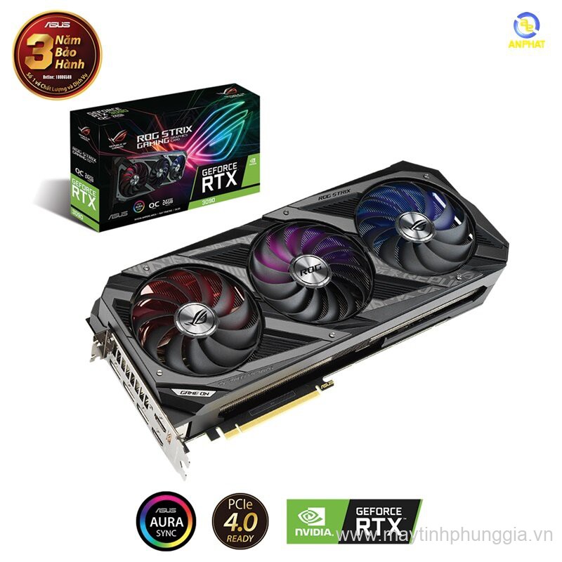 Sửa Card màn hình Asus ROG STRIX RTX3090-O24G-GAMING